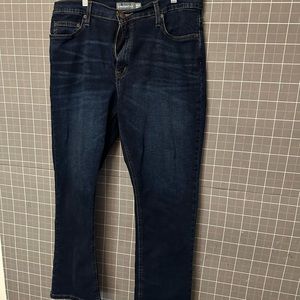 Men’s MemberMark Jeans, straight fit, 36x30, worn one time.